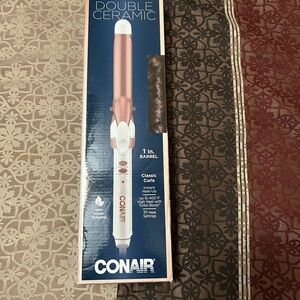 Conair 1-Inch Double Ceramic Curling Iron - Rose Gold